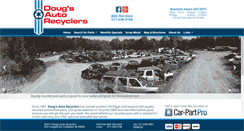 Desktop Screenshot of dougsautorecyclers.com